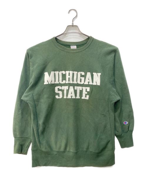 Champion（チャンピオン）Champion (チャンピオン) REVERSE WEAVE グリーン サイズ:XLの古着・服飾アイテム