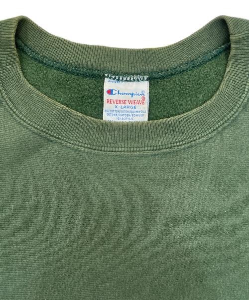 Champion（チャンピオン）Champion (チャンピオン) REVERSE WEAVE グリーン サイズ:XLの古着・服飾アイテム