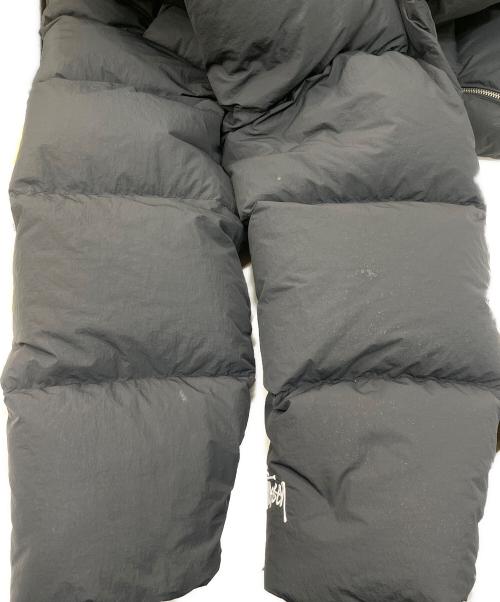 stussy（ステューシー）stussy (ステューシー) NYLON DOWN PUFFER ブラック サイズ:Mの古着・服飾アイテム
