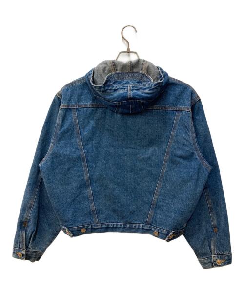 SOIEGREGE（ソワグレージュ）SOIEGREGE (ソワグレージュ) フーデッドデニムジャケット インディゴ サイズ:Mの古着・服飾アイテム