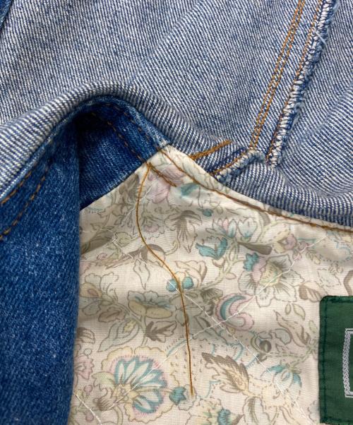 SOIEGREGE（ソワグレージュ）SOIEGREGE (ソワグレージュ) フーデッドデニムジャケット インディゴ サイズ:Mの古着・服飾アイテム