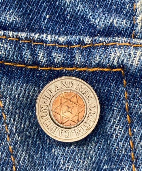 SOIEGREGE（ソワグレージュ）SOIEGREGE (ソワグレージュ) フーデッドデニムジャケット インディゴ サイズ:Mの古着・服飾アイテム