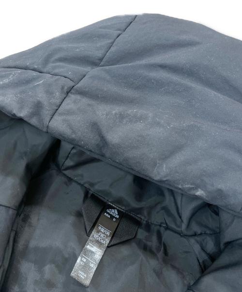adidas（アディダス）adidas (アディダス) BIG Baffle ダウンジャケット ブラック サイズ:XLの古着・服飾アイテム