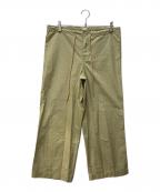 Eleven 2ndイレブンセカンド）の古着「FIRE COTTON POPLIN WIDE PANTS」｜ベージュ