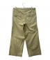 Eleven 2nd (イレブンセカンド) FIRE COTTON POPLIN WIDE PANTS ベージュ サイズ:M：9000円