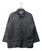 seya.セヤ）の古着「GANZE RAIN BLOUSON ／ NYLON TWILL」｜ブラック