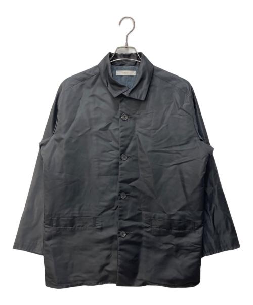 seya.（セヤ）seya. (セヤ) GANZE RAIN BLOUSON ／ NYLON TWILL ブラック サイズ:Ⅿの古着・服飾アイテム