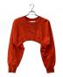 JANE SMITH（ジェーンスミス）の古着「クロップドスウェット」｜オレンジ