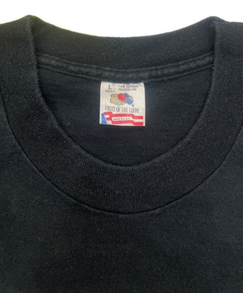 FRUIT OF THE LOOM（フルーツオブザルーム）FRUIT OF THE LOOM (フルーツオブザルーム) 90sプリントTee ブラック サイズ:Lの古着・服飾アイテム