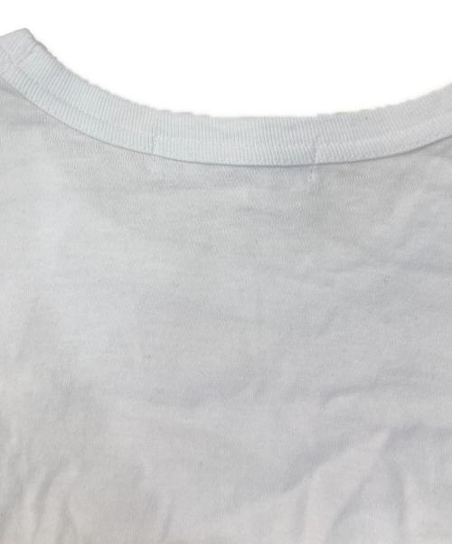 PLAY COMME des GARCONS（プレイコムデギャルソン）PLAY COMME des GARCONS (プレイ コムデギャルソン) 長袖Tシャツ ホワイト サイズ:Lの古着・服飾アイテム
