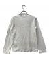 PLAY COMME des GARCONS (プレイ コムデギャルソン) 長袖Tシャツ ホワイト サイズ:L：3500円