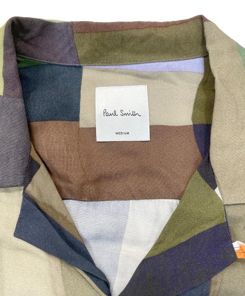 PAUL SMITH（ポールスミス）PAUL SMITH (ポールスミス) オープンカラーシャツ マルチカラー サイズ:Mの古着・服飾アイテム