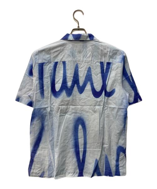 PAUL SMITH（ポールスミス）PAUL SMITH (ポールスミス) オープンカラーシャツ ブルー サイズ:Mの古着・服飾アイテム