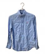 RALPH LAURENラルフローレン）の古着「リネンシャツ」｜スカイブルー