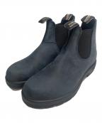 BLUND STONEブランドストーン）の古着「サイドゴアブーツ」｜ネイビー