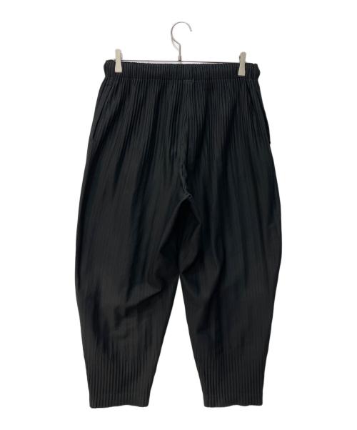 HOMME PLISSE ISSEY MIYAKE（オム プリッセ イッセイ ミヤケ）HOMME PLISSE ISSEY MIYAKE (オムプリッセ イッセイ ミヤケ) プリーツパンツ ブラック サイズ:1の古着・服飾アイテム