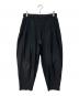 HOMME PLISSE ISSEY MIYAKE（オムプリッセ イッセイ ミヤケ）の古着「プリーツパンツ」｜ブラック