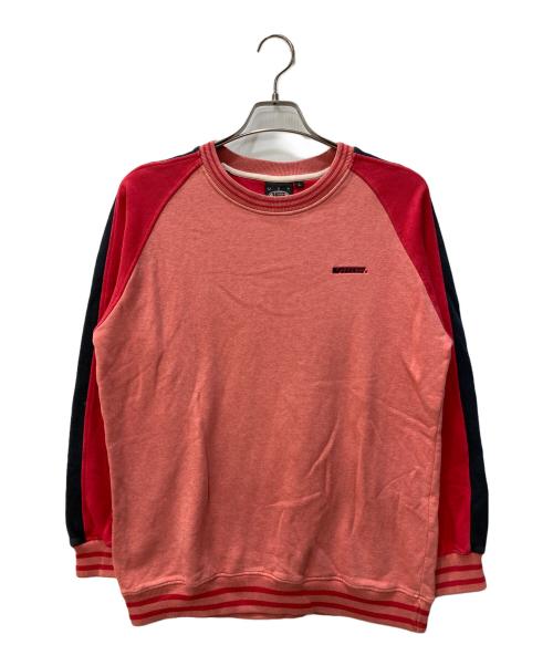 VANS（ヴァンズ）VANS (バンズ) ラグランスウェット レッド サイズ:Lの古着・服飾アイテム