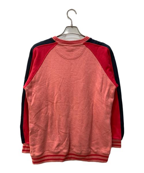 VANS（ヴァンズ）VANS (バンズ) ラグランスウェット レッド サイズ:Lの古着・服飾アイテム