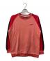 VANS（バンズ）の古着「ラグランスウェット」｜レッド