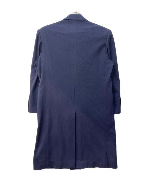valentino mode（バレンティノモード）valentino mode (バレンティノモード) カシミヤチェスターコート ネイビー サイズ:Lの古着・服飾アイテム