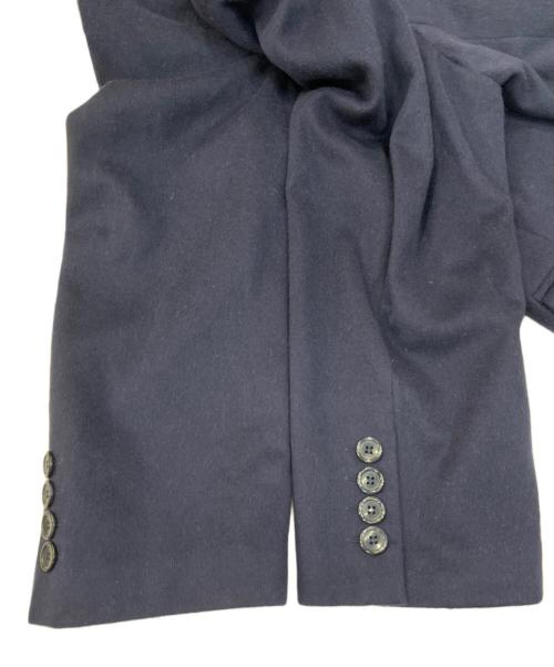 valentino mode（バレンティノモード）valentino mode (バレンティノモード) カシミヤチェスターコート ネイビー サイズ:Lの古着・服飾アイテム