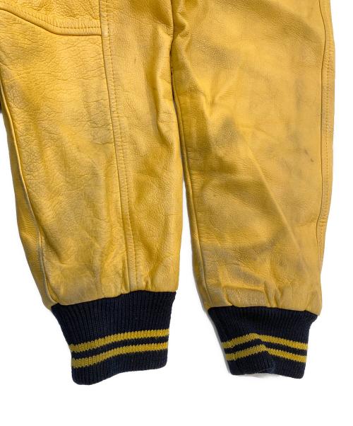 MACBETH（マクベス）MACBETH (マクベス) レザー切替スタジャン ネイビー サイズ:Ⅿの古着・服飾アイテム