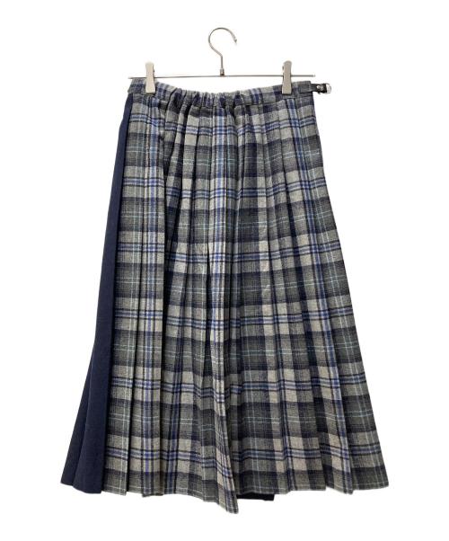 O'NEILL（オニール）O'NEILL (オニール) Dessin (デッサン) チェックスカート グレー サイズ:2の古着・服飾アイテム