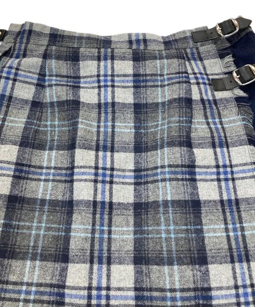 O'NEILL（オニール）O'NEILL (オニール) Dessin (デッサン) チェックスカート グレー サイズ:2の古着・服飾アイテム