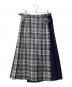 O'NEILL（オニール）の古着「チェックスカート」｜グレー