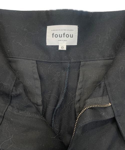 foufou（フーフー）foufou (フーフー) THE MUSEUM UNIFORM ブラックの古着・服飾アイテム