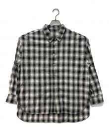 RIVE DROITE（リヴドロワ）の古着「マルチパターンシャツ」｜グレー