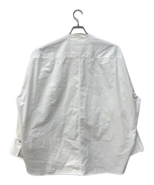 OHGA（オオガ）OHGA (オオガ) オーバーサイズ リボンボウタイブラウス ホワイト サイズ:Fの古着・服飾アイテム