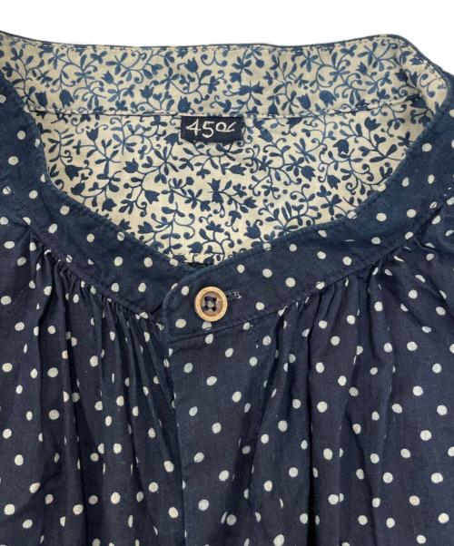 45R（フォーティファイブ・アール）45R (フォーティファイブ・アール) インディゴタペットptDRESS ネイビー サイズ:サイズ表記無しの古着・服飾アイテム