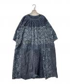 45Rフォーティファイブ・アール）の古着「タペットの小花パッチワークドレス」｜インディゴ