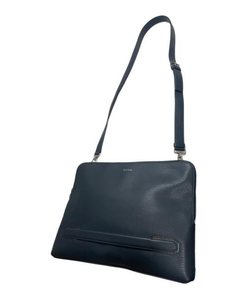 PAUL SMITH（ポールスミス）PAUL SMITH (ポールスミス) ショルダーバッグ ネイビーの古着・服飾アイテム
