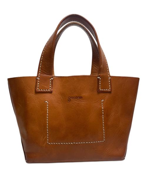 genten（ゲンテン）genten (ゲンテン) アマ―ノトートバッグ ブラウンの古着・服飾アイテム