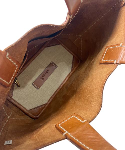 genten（ゲンテン）genten (ゲンテン) アマ―ノトートバッグ ブラウンの古着・服飾アイテム