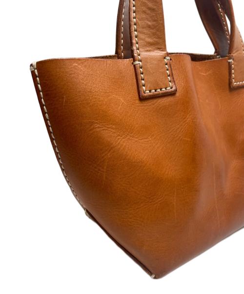 genten（ゲンテン）genten (ゲンテン) アマ―ノトートバッグ ブラウンの古着・服飾アイテム