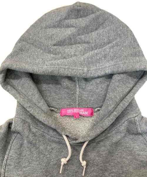 JUNYA WATANABE COMME des GARCONS MAN PINK（ジュンヤワタナベ コムデギャルソンマン ピンク）JUNYA WATANABE COMME des GARCONS MAN PINK (ジュンヤワタナベ コムデギャルソンマン ピンク) パーカー グレー サイズ:Sの古着・服飾アイテム
