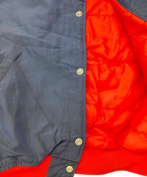 GENUINE MERCHANDISE by STARTER（ジェニュイン マーチャンダイズ バイ スターター）GENUINE MERCHANDISE by STARTER (ジェニュイン マーチャンダイズ バイ スターター) ベースボールナイロンジャケット ネイビー サイズ:Lの古着・服飾アイテム