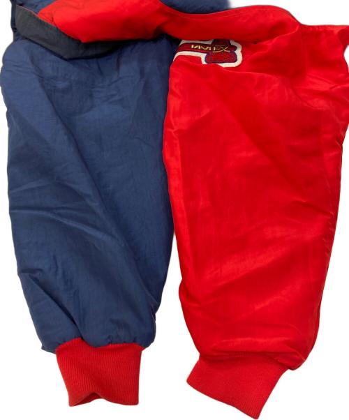 GENUINE MERCHANDISE by STARTER（ジェニュイン マーチャンダイズ バイ スターター）GENUINE MERCHANDISE by STARTER (ジェニュイン マーチャンダイズ バイ スターター) ベースボールナイロンジャケット ネイビー サイズ:Lの古着・服飾アイテム