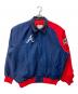 GENUINE MERCHANDISE by STARTER（ジェニュイン マーチャンダイズ バイ スターター）の古着「ベースボールナイロンジャケット」｜ネイビー
