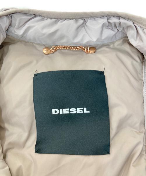 DIESEL（ディーゼル）DIESEL (ディーゼル) ダウンジャケット ピンク サイズ:Sの古着・服飾アイテム