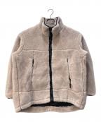 CHAOSカオス）の古着「ウールボアブルゾン」｜ピンク