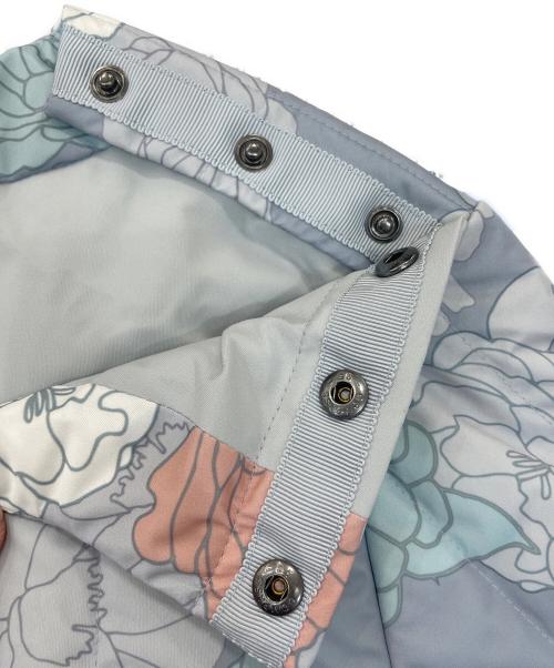 YOSOOU（ヨソオウ）YOSOOU (ヨソオウ) 椿柄ダウンワンピース スカイブルー サイズ:2の古着・服飾アイテム