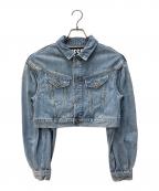 DIESELディーゼル）の古着「ショートデニムジャケット」｜インディゴ