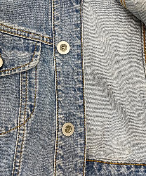 DIESEL（ディーゼル）DIESEL (ディーゼル) ショートデニムジャケット インディゴ サイズ:Sの古着・服飾アイテム