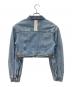 DIESEL (ディーゼル) ショートデニムジャケット インディゴ サイズ:S：4000円