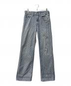 45Rフォーティファイブ・アール）の古着「ヒッコリーパンツ」｜インディゴ
